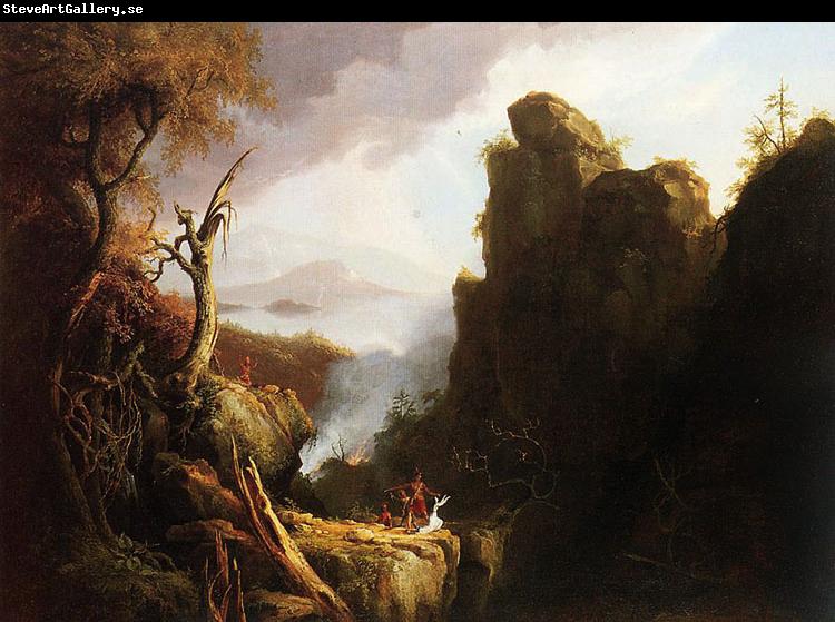 Thomas Cole Indian Sacrifice (mk13)